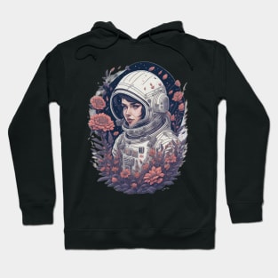 woman astronaut Hoodie